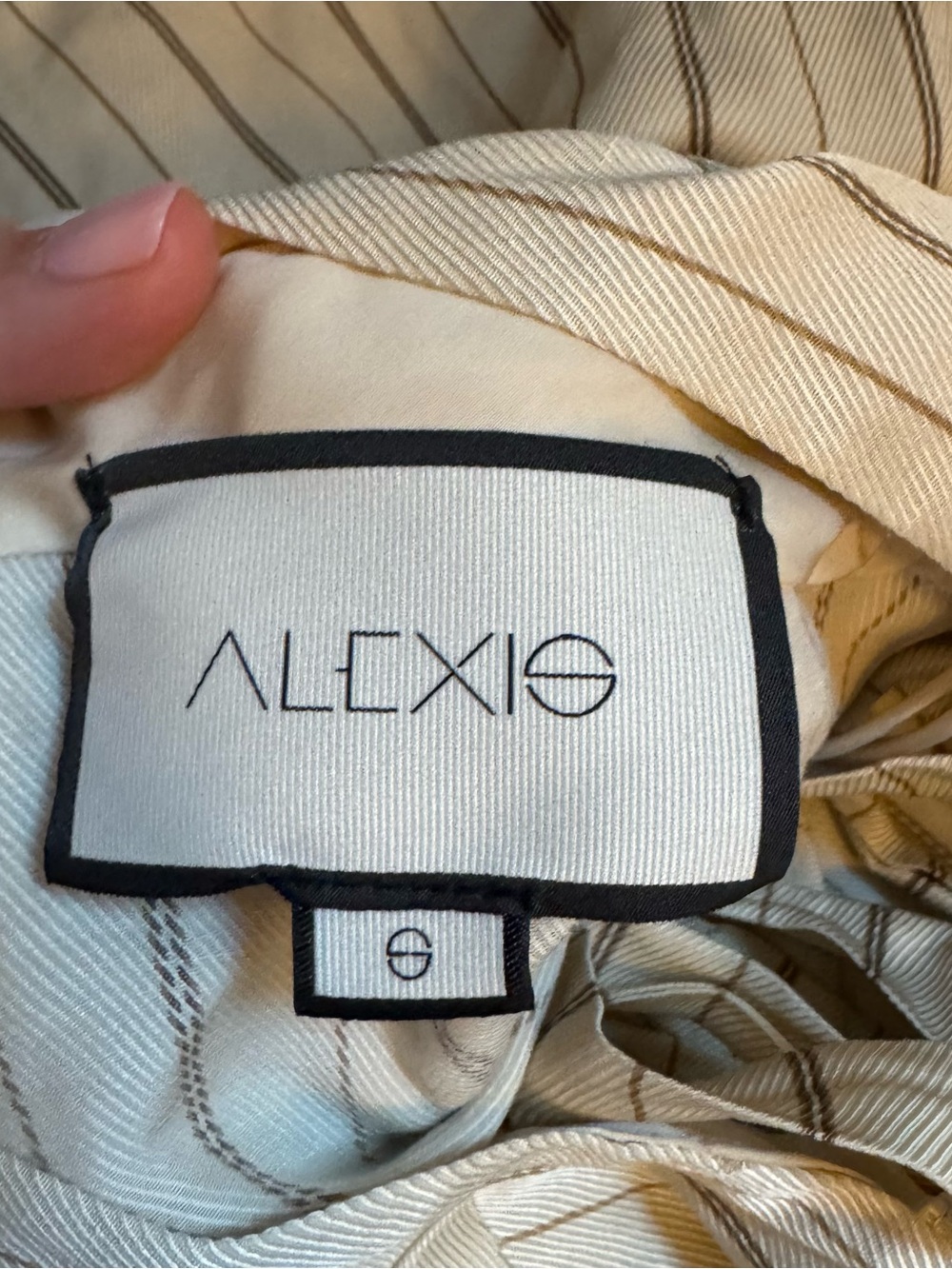 Alexis Marina Striped Fringe Linen Wrap
Dress - S - Picture 9 of 12